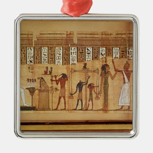 Het arrest van Osiris, detail Metalen Ornament (Voorkant)