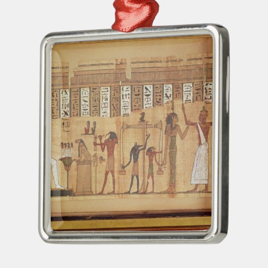 Het arrest van Osiris, detail Metalen Ornament (Links)