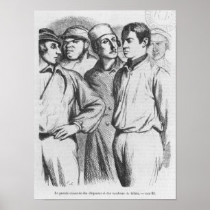 Het arrogante team van gehuurde applauwers poster