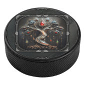 Het Art Deco ontwerp van de Boom des Levens. Hockey Puck (3/4)