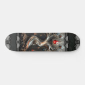 Het Art Deco ontwerp van de Boom des Levens. Persoonlijk Skateboard (Horizontaal)