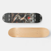 Het Art Deco ontwerp van de Boom des Levens. Persoonlijk Skateboard (Horizontaal)