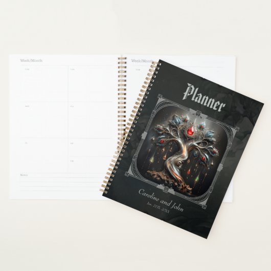 Het Art Deco ontwerp van de Boom des Levens. Planner (Display)