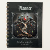 Het Art Deco ontwerp van de Boom des Levens. Planner (Voorkant)