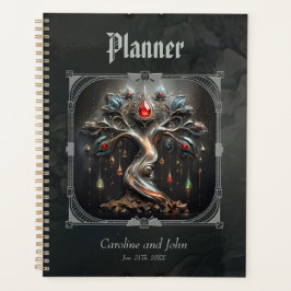 Het Art Deco ontwerp van de Boom des Levens. Planner