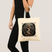 Het Art Deco ontwerp van de Boom des Levens. Tote Bag (Voorkant (product))