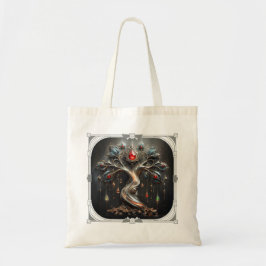 Het Art Deco ontwerp van de Boom des Levens. Tote Bag