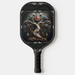 Het Art Deco ontwerp van de levensboom. Pickleball Paddle