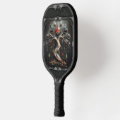 Het Art Deco ontwerp van de levensboom. Pickleball Paddle (Links)