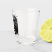 Het Art Deco ontwerp van de levensboom. Shot Glas (Rechts)