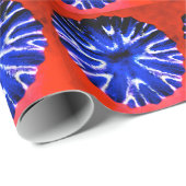 Het Art. van de Bloem van de aster Cadeaupapier (Rol Hoek)