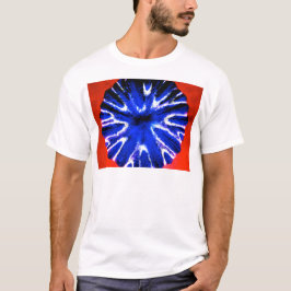Het Art. van de Bloem van de aster T-shirt