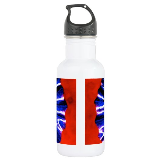 Het Art. van de Bloem van de aster Waterfles (Achterkant)