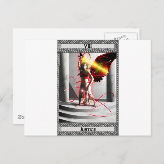 Het Art. van de Kaart van het Tarot van de (Voorkant / Achterkant)