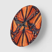 het art. van de monarchvlinder ronde klok (Hoek)