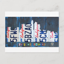 Het Art. van de Nummerplaat van de Horizon van Los Briefkaart