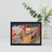 Het Art. van de Propaganda van China Briefkaart (Staand voorkant)