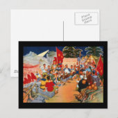 Het Art. van de Propaganda van China Briefkaart (Voorkant / Achterkant)