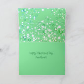 Het Art. van de Vissen van Valentijn Flirty Feestdagen Kaart (Binnen)