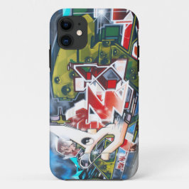 Het Art. van Graffiti van de Straat van Kopenhagen Case-Mate iPhone Case
