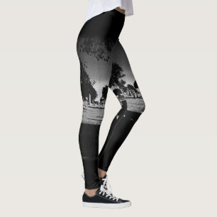 Het Art. van het kerkhof Leggings