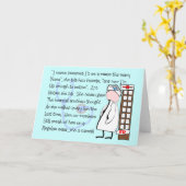 Het Art. van het Verhaal "trok van de Verpleegster Kaart (Gele Bloem)