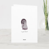 Het Art. van Kerstmis van drie Wijzen Feestdagen Kaart (Achterkant)