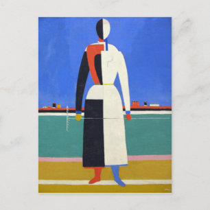 Het Art. van Malevich van Kazimir Briefkaart