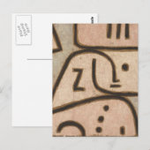 Het Art. van Paul Klee Briefkaart (Voorkant / Achterkant)