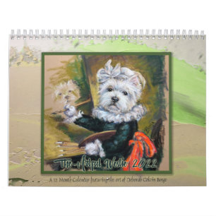 Het Artful Westie-kalender van Borgo Kalender