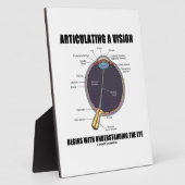 Het articuleren van een visie begint het oog te be fotoplaat (Zijkant)