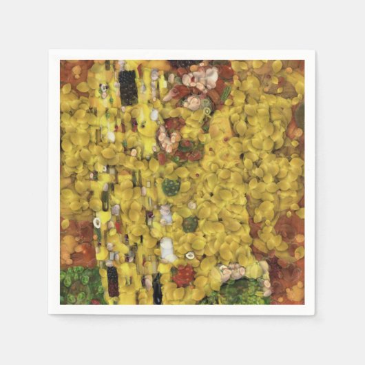 Het artikel van de loskoppeling van groenten en fr servet (Voorkant)