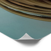 Het artisjok Man - door groenten geïnspireerde mod Poster (Hoek)