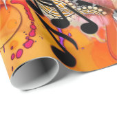 Het artistieke pallet cadeaupapier (Rol Hoek)