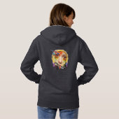 Het artistieke pallet hoodie (Achterkant volledig)