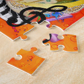 Het artistieke pallet legpuzzel (Zijkant)