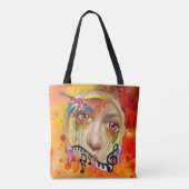 Het artistieke pallet tote bag (Achterkant)