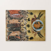 Het Ascension Orthodox Christelijk Icoon Legpuzzel (Horizontaal)