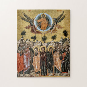 Het Ascension Orthodox Christelijk Icoon Legpuzzel