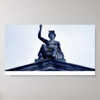 Het Ashmolee Museum voor Kunst en Archeologie Poster