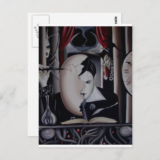 Het Asiel van Absynthe Briefkaart (Voorkant / Achterkant)