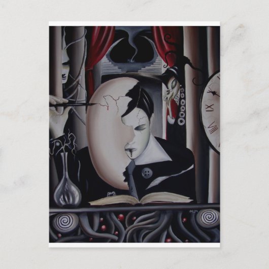 Het Asiel van Absynthe Briefkaart (Voorkant)