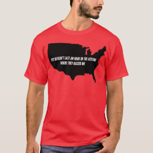 Het asiel waar ze me een hemd hebben gegeven t-shirt