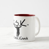 Het "ASK"-Collectie van "HeOne"-merk Tweekleurige Koffiemok (Voorkant rechts)