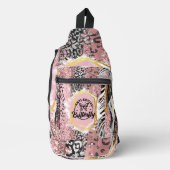 Het asociale Butterfly Sling Bag Tas (Voorkant)