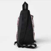 Het asociale Butterfly Sling Bag Tas (Achterkant)