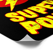 Het Asperger-syndroom is mijn superkracht Poster (Hoek)