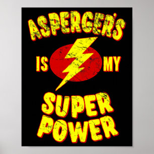Het Asperger-syndroom is mijn superkracht  Poster