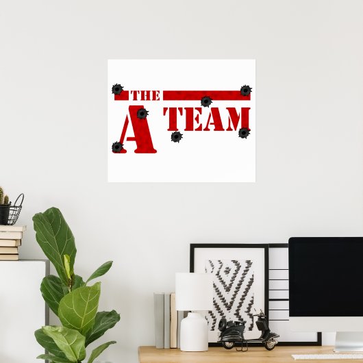Het ATeam Poster (Thuiskantoor)