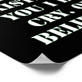 Het atheïstische leven poster (Hoek)